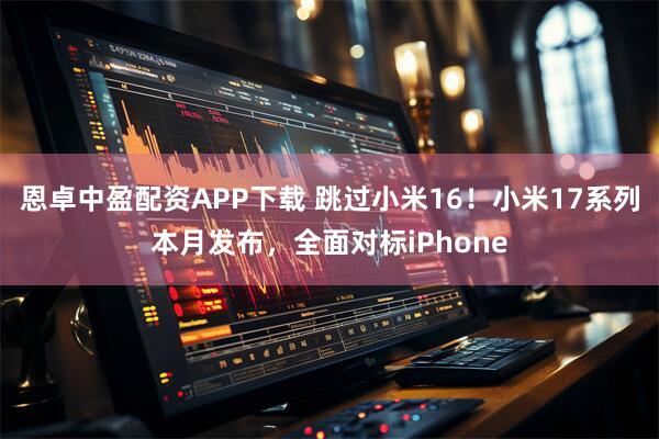 恩卓中盈配资APP下载 跳过小米16！小米17系列本月发布，全面对标iPhone